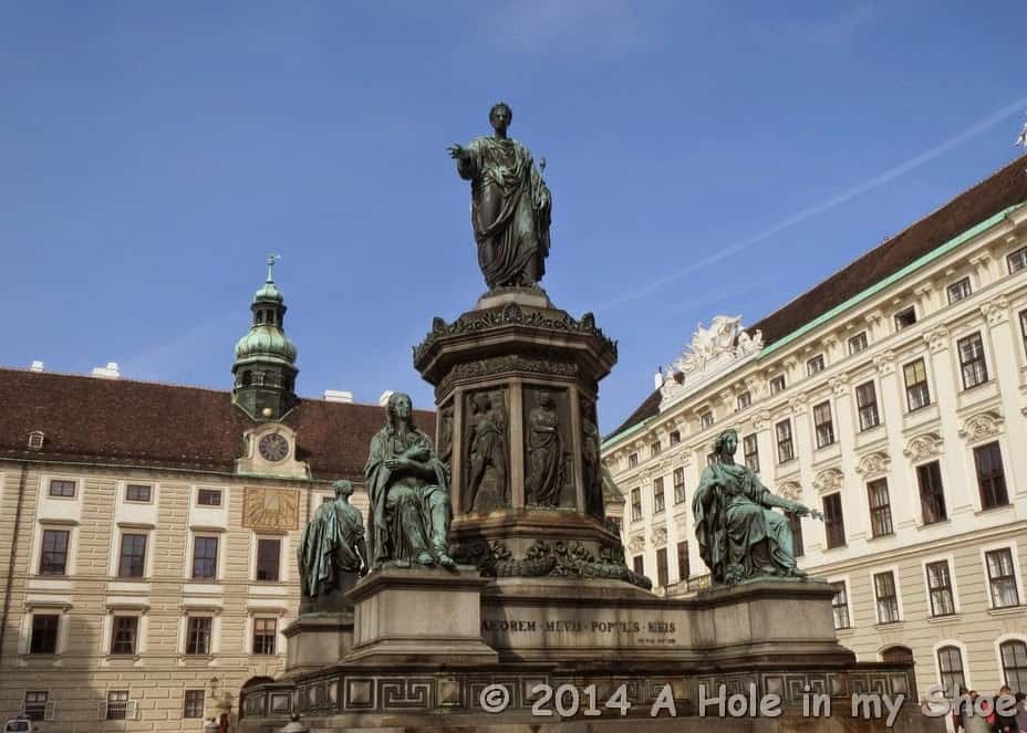 Statue of Emperor Francis of Austria - aholeinmyshoe